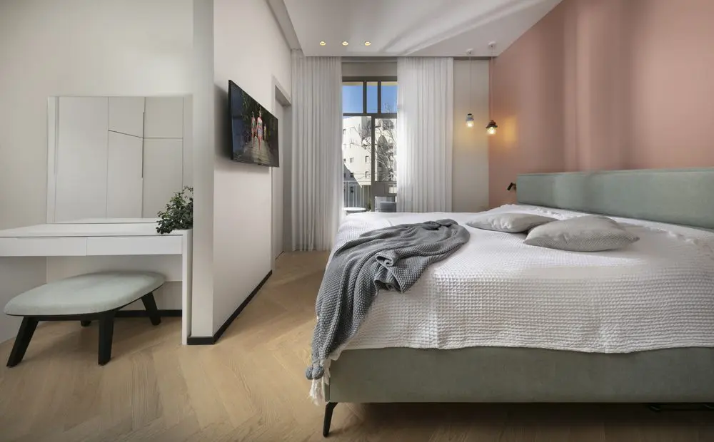 חדר שינה הורים מעוצב