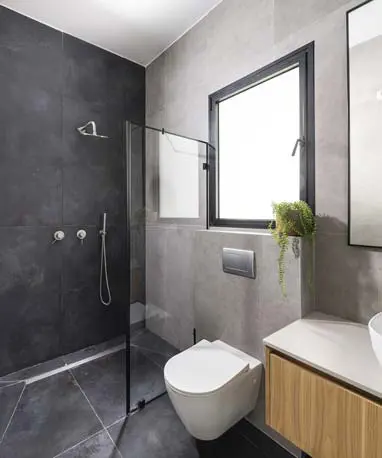 חדר רחצה הורים בעיצוב מודרני