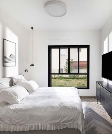 חדר שינה הורים בעיצוב מודרני